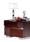 Status Caprice Walnut Nightstand