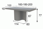 Oro Table without extension