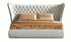 Miami Queen Size Bed White